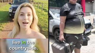 Brazilian man SELLS EVERYTHING HE OWN to meet woman who promises him life on her farm