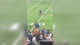Military Officer Dies After Plummeting 150 Feet from Stadium Rafters