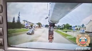 Russia: Grandmother Got Run Over by a Crane