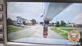 Russia: Grandmother Got Run Over by a Crane