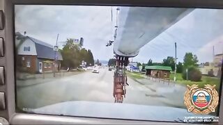 Russia: Grandmother Got Run Over by a Crane