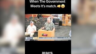 When the Gov't meets it's Match