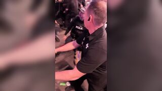 Police Officer Slams Man Headfirst to the Ground While Breaking Up UFC Edmonton Fight