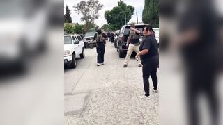 U.S. citizen suffers broken arm during violent ICE arrest in Long Beach