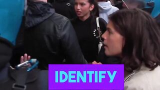 Italian libcunt scolds police for forcibly handling migrant invaders. Seconds later,