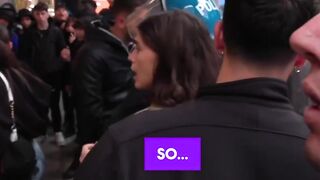 Italian libcunt scolds police for forcibly handling migrant invaders. Seconds later,