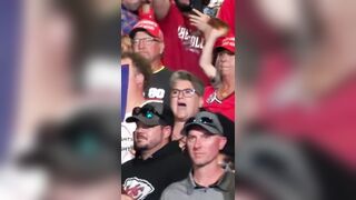 Imagine waiting in line for HOURS at a Trump rally just to get kicked out in SECONDS