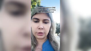 She wants to call the CITY on a Halloween display?? She says she asked her whole blo