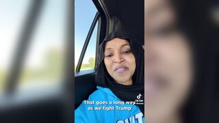 Ilhan Omar emerges… crying, desperate and begging strangers for money…