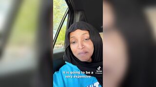Ilhan Omar emerges… crying, desperate and begging strangers for money…