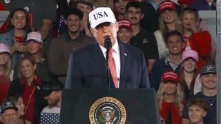 Trump is talking about a MAN here