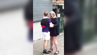 You wanna fight with Big Daisy-Dave? Come on you Cunt!