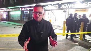 Vehicle crashes into jewelry store in robbery near Toronto Pearson Airport