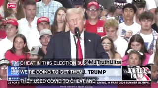 Trump Says they have a Plan... "They’re gonna try to cheat, but we’re gonna GET'M"