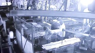 Man as a Joke Blows Compressed Air up his Co-Workers Ass, Killing him.