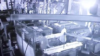 Man as a Joke Blows Compressed Air up his Co-Workers Ass, Killing him.