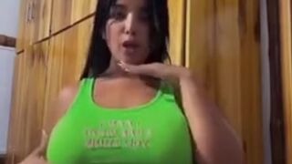 She shows a couple of outfits