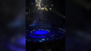 Female Gymnast Falls from the Dome during Performance in Front of Shocked Crowd