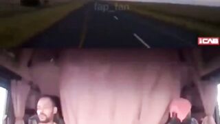Naked Man and Woman Tossed Around after Crazy Car Accident