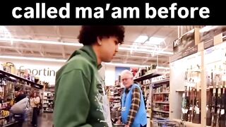 He's Definitely Been Called Ma'am Before. Lol