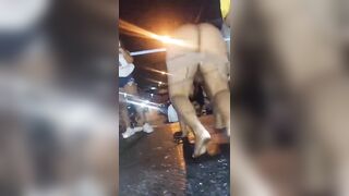 Big Girl in Venezuela is Not Afraid to Show it all Off on Stage