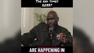 The end could be nearer than we think