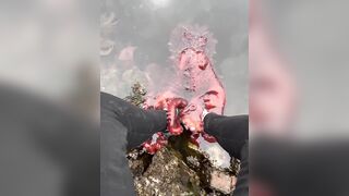 Octopus and Human Becoming Best Buddies.
