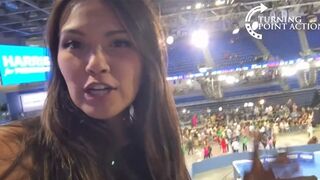 Is Kamala Just Showing up at Concerts that are Packed to Give the Illusions She's Drawing Big Crowds?