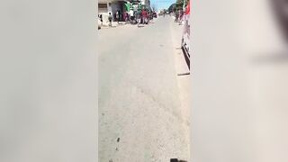 Cyclist Killed After Speaker Fell Off Sound Truck.