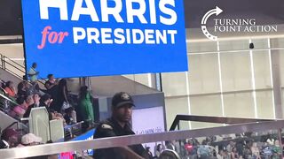 Kamala Harris "Rally" in Atlanta had People Walking out Immediately