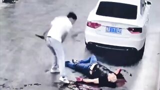 Masked Man Brutally Murders Wife's New Boyfriend