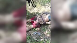 Gross...Barbaric Treatment of Man Captured
