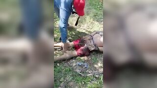 Gross...Barbaric Treatment of Man Captured
