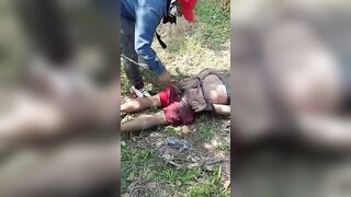 Gross...Barbaric Treatment of Man Captured