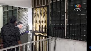 Illegal immigrants found a good place to hide during house raid