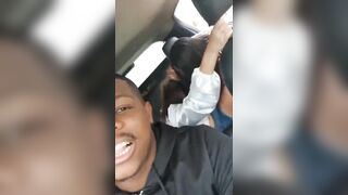 Funny Uber Driver Records when 2 Girls start Fighting in his Back Seat