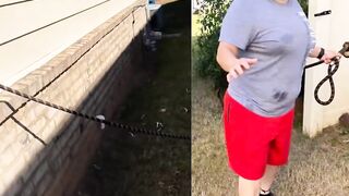 The absolute nerve. Stealing someone else’s water instead of using their own