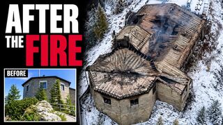 Aerial footage shows fire damage at Hitler’s Eagle’s Nest