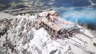 Aerial footage shows fire damage at Hitler’s Eagle’s Nest
