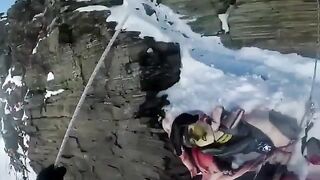 During Ascent of Mt. Everest, Climbers are Face to Face with Frozen to Death Climber