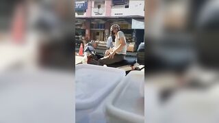 Stoopid Thief Still Using That Bike In That Same Area He Stole Earlier
