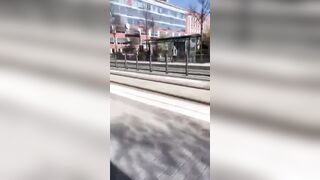 Disgusting Women in Sweden have a Sh*t Throwing Fight