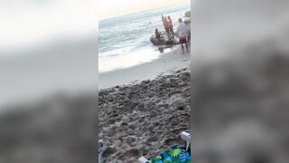 Illegal Immigrants "Sneak" into the US via Jetski and get a Friendly Welcome!?