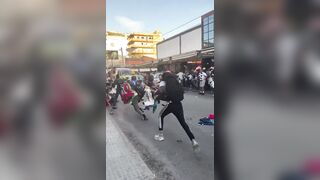 Chaos in Palma de Mallorca