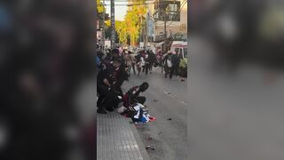 Chaos in Palma de Mallorca
