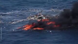 Major drug crackdown by U.S. Marines in the Pacific Ocean!
