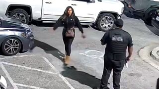 She didnt get maced for nothing, thats it.