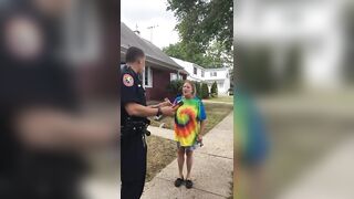 Karen Throws Coffee at Black Man, Calls Cops on Him, Then Gets Schooled by Officer