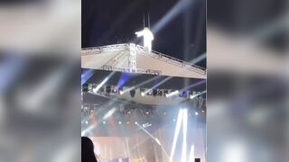 Is it just me or did he go way higher than he should have?