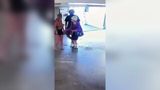 Stalker GRABS a woman in broad daylight in Hawaii and tries to drag her to his truck